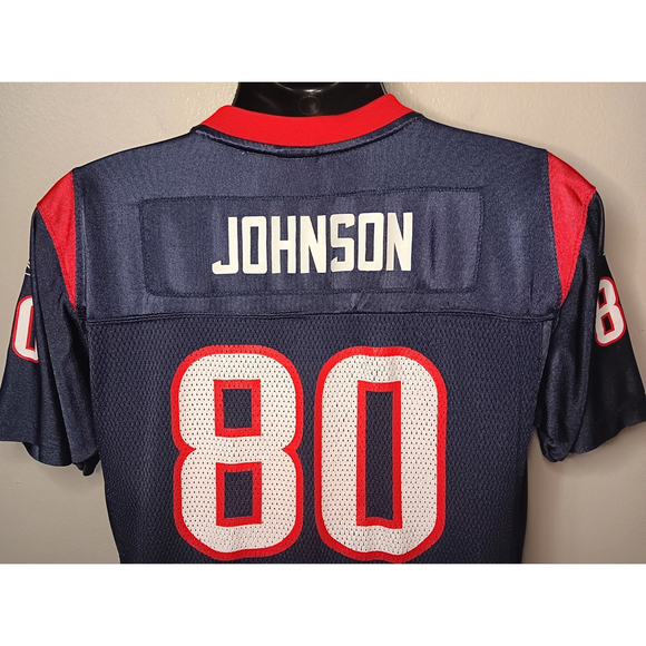 Vintage Houston Texans Andre Johnson Youth XL 18-20 NFL Football Jersey Reebok - Picture 5 of 7